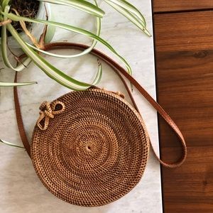 Balinese straw bag